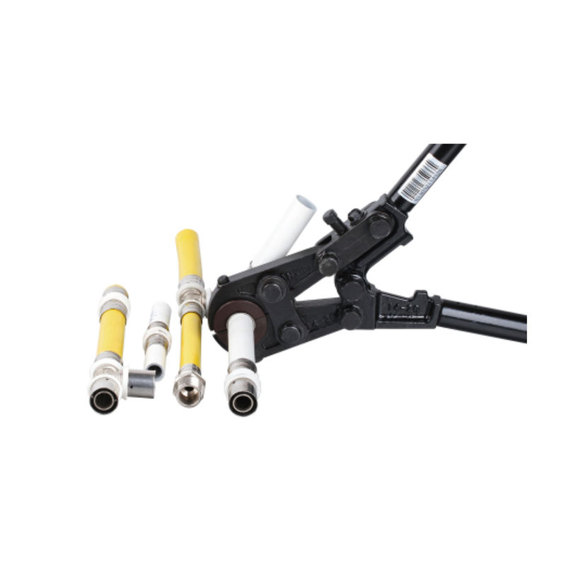 DL-1420 12mm-20mm Pex Pipe Clamp Tool 2.2kg Line Crimping Tool with Argonomic Handle
