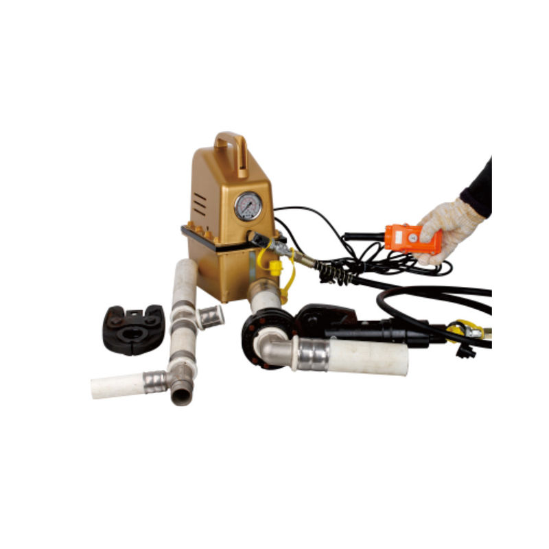 DL-4063-E 63mm 75mm Copper Fitting Crimp Tool ابزار پرس هیدرولیک مسی با کالیبر بزرگ