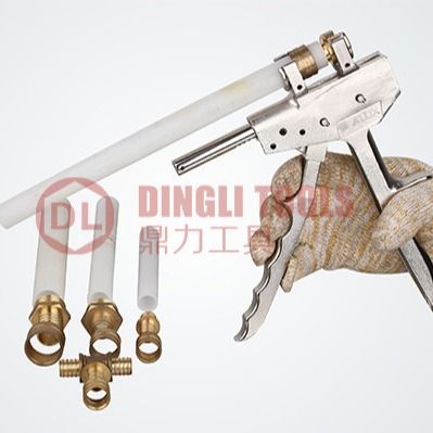 ابزار پرس لوله محوری سفارشی DL-1225 ابزار مجموعه قابل حمل برای اتصالات لوله S5