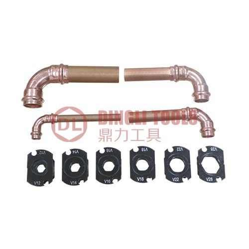 DL-1432-A Plumbing Crimping Tool Tool Pex Fitting Crimp Tool with V/H Mold